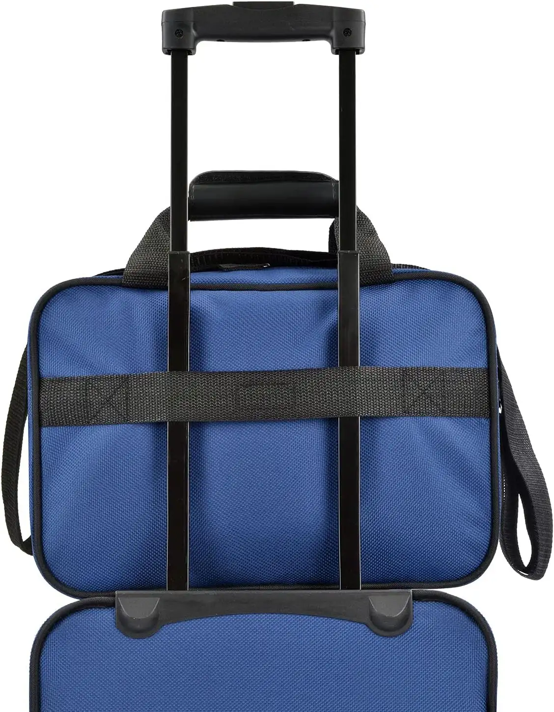 U.S. Traveler Rio Lightweight Carry-On Suitcase 20 Softside Expandable Design, Business and Travel, Blue, Set - 71N7Us5fK5L._AC_SL1500_